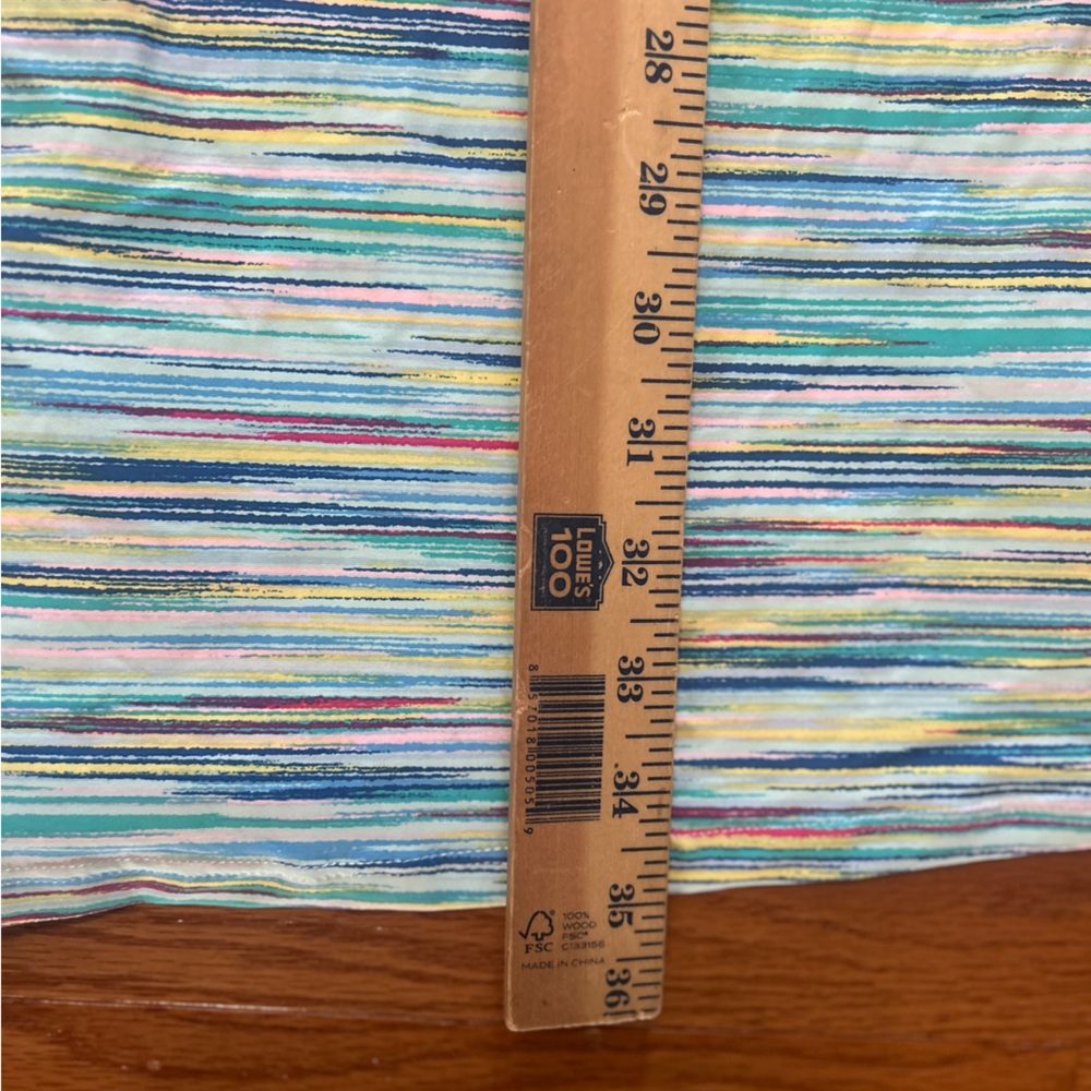 Lands' End Athletic Dress Size 16 Multicolor Tank Built In Bra Racerback - Picture 4 of 10